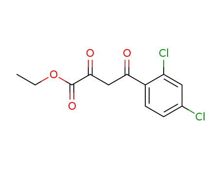 Molecular Structure of 478868-68-7 (ethyl 4-(2,4-dichlorophenyl)-2,4-dioxobutanoate)