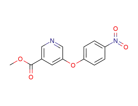 3-Pyridinecarboxylic acid, 5-(4-nitrophenoxy)-, methyl ester