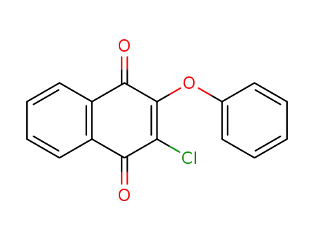 Molecular Structure of 71369-17-0 (2-chloro-3-phenoxynaphthoquinone)
