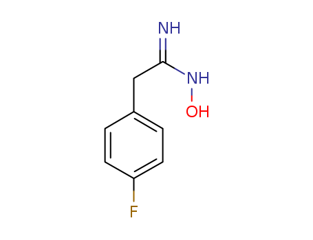 2-(4-fluorophenyl)-N'-hydroxyethanimidamide