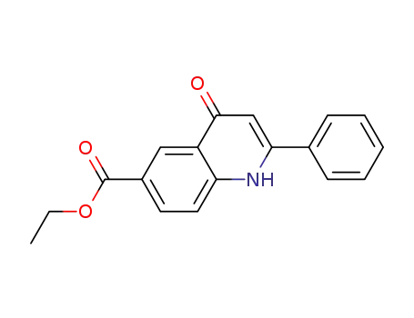 Ethyl 4-hydroxy-2-phenylquinoline-6-carboxylate