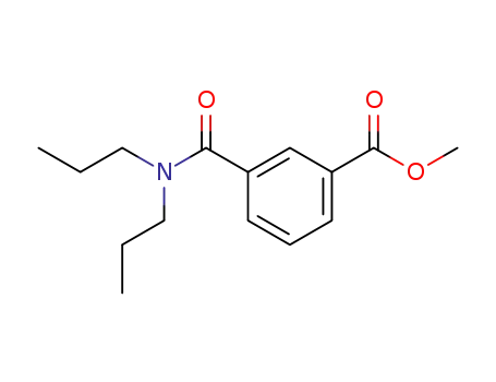 Molecular Structure of 126926-42-9 (methyl 3-(dipropylcarbamoyl)benzoate)