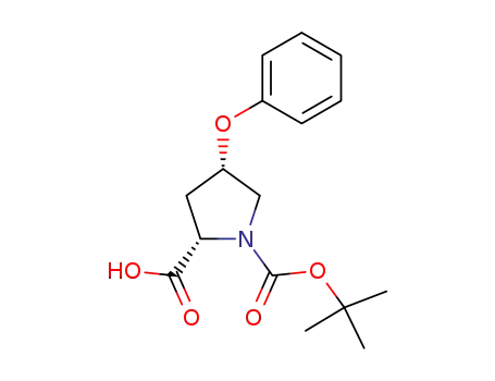 (2S,4S)-1-(tert-butoxycarbonyl)-4-phenoxypyrrolidine-2-carboxylic acid