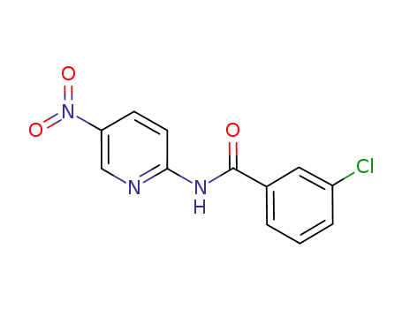 Molecular Structure of 574724-42-8 (3-chloro-N-(5-nitropyridin-2-yl)benzamide)