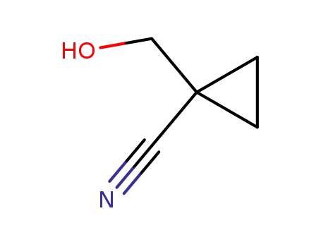 Molecular Structure of 98730-77-9 (1-(hydroxymethyl)cyclopropanecarbonitrile)