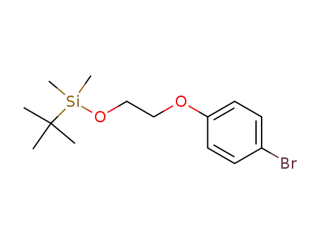 [2-(4-Bromophenoxy)ethoxy](1,1-dimethylethyl)dimethylsilane