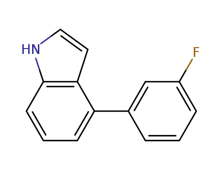 4-(3-fluoro-phenyl)-1H-indole