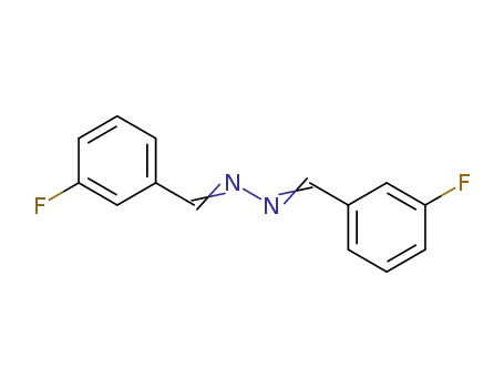 Molecular Structure of 15332-10-2 (3,3'-Difluorobenzaldazine)