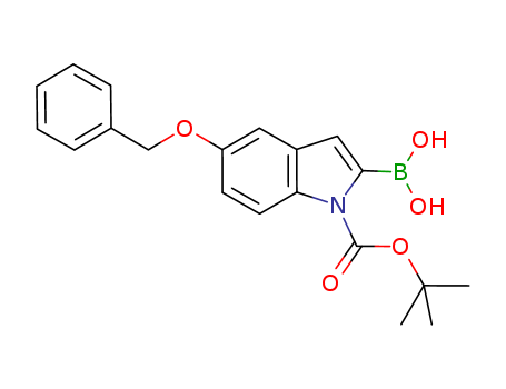5-Benzyloxy-1-BOC-indole-2-boronic acid