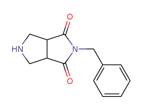 Molecular Structure of 86732-32-3 (2-BENZYL-TETRAHYDROPYRROLO[3,4-C] PYRROLE-1,3(2H,3AH)-DIONE)