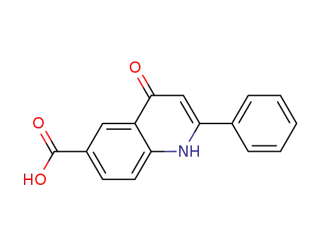 4-Oxo-2-phenyl-1,4-dihydroquinoline-6-carboxylic acid