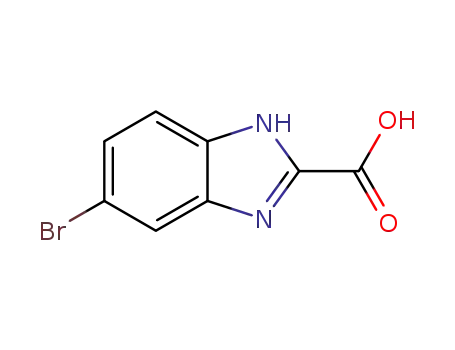 Molecular Structure of 40197-20-4 (5-BROMO-1H-BENZOIMIDAZOLE-2-CARBOXYLIC ACID)