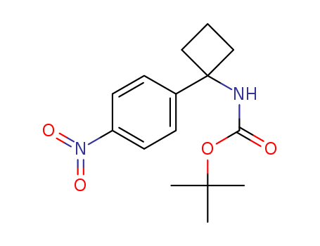 tert-butyl 1-(4-nitrophenyl)cyclobutylcarbaMate(1359656-25-9)