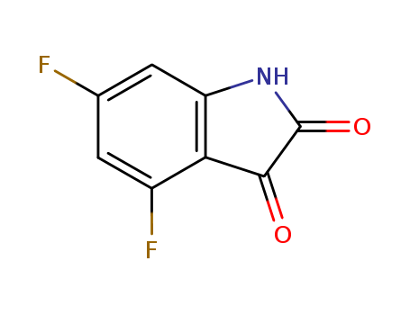 4,6-Difluoro-1H-indole-2,3-dione cas  126674-93-9