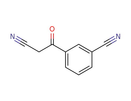 Molecular Structure of 21667-63-0 (3-(2-CYANOACETYL)BENZONIRILE)
