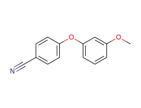 Molecular Structure of 148291-60-5 (4-(3’-methoxyphenoxy)benzonitrile)