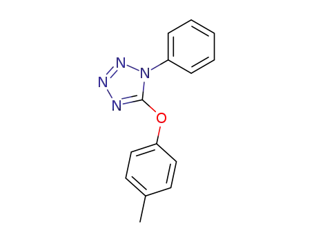 Molecular Structure of 77924-17-5 (5-(4'-methylphenoxy)-1-phenyl-1H-tetrazole)