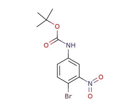 (4-bromo-3-nitrophenyl)carbamic acid tert-butyl ester