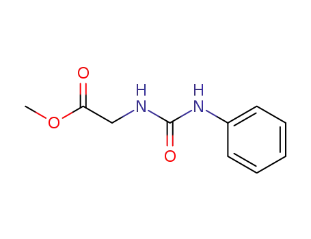 Molecular Structure of 104892-36-6 (Glycine, N-[(phenylamino)carbonyl]-, methyl ester)