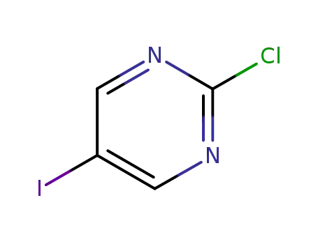 Molecular Structure of 32779-38-7 (2-Chloro-5-iodopyrimidine)