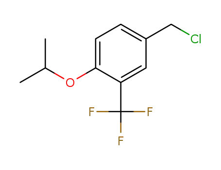 4-(Chloromethyl)-1-(1-methylethoxy)-2-(trifluoromethyl)benzene