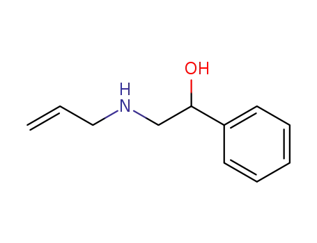 Molecular Structure of 51319-18-7 (1-phenyl-2-(prop-2-en-1-ylamino)ethanol)