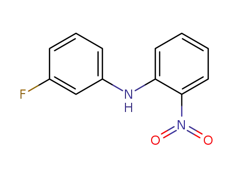 Molecular Structure of 322-77-0 (N-(3-FLUOROPHENYL)-2-NITROBENZENAMINE)