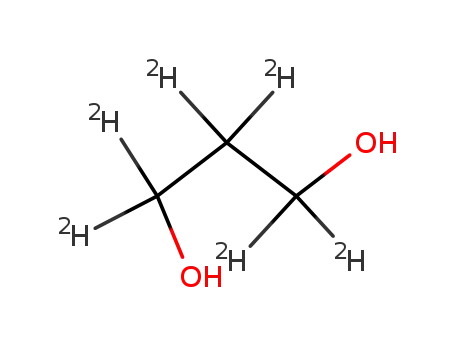 Molecular Structure of 284474-77-7 (1,3-PROPANE-D6-DIOL)