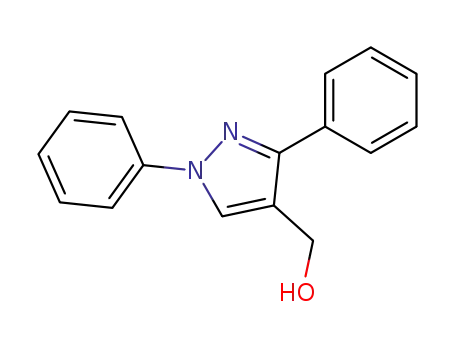 Molecular Structure of 40278-32-8 ((1,3-DIPHENYL-1H-PYRAZOL-4-YL)-METHANOL)