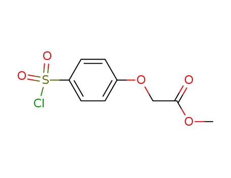 (4-Chlorosulfonylphenoxy)acetic acid methyl ester Cas no.56077-78-2 98%
