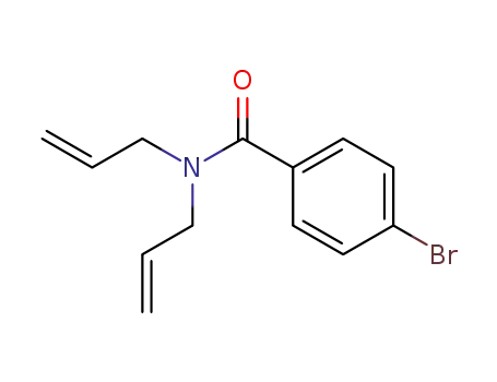 Molecular Structure of 5866-96-6 (N,N-diallyl-4-bromobenzamide)