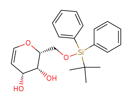 Molecular Structure of 137893-35-7 (6-O-(TERT-BUTYLDIPHENYLSILYL)-D-GALACTAL)