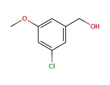 Molecular Structure of 82477-68-7 ((3-CHLORO-5-METHOXYPHENYL)METHANOL)