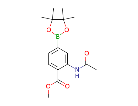 3-Acetamido-4-(methoxycarbonyl)phenylboronic acid,pinacol ester
