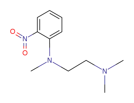 Molecular Structure of 371244-16-5 (N,N,N'-trimethyl-N'-(2-nitrophenyl)-1,2-ethanediamine)