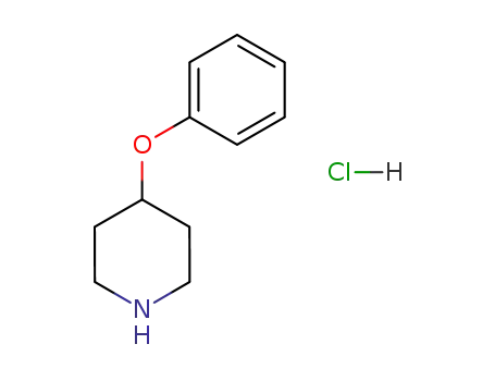 Molecular Structure of 3413-27-2 (4-PHENOXYPIPERIDINE HYDROCHLORIDE)