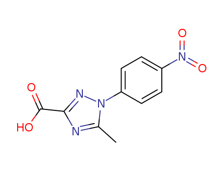 5-Methyl-1-(4-nitrophenyl)-1H-1,2,4-triazole-3-carboxylic acid
