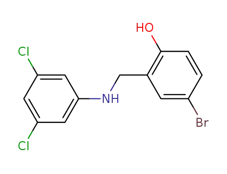 Molecular Structure of 439145-04-7 (Benzamide, 5-bromo-N-(3,5-dichlorophenyl)-2-hydroxy-)
