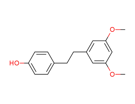 Molecular Structure of 116518-94-6 (4-[2-(3,5-dimethoxyphenyl)ethyl]phenol)