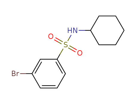 N-CYCLOHEXYL 3-BROMOBENZENESULFONAMIDE