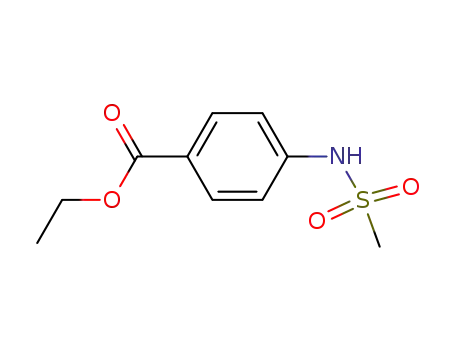 Molecular Structure of 7151-77-1 (ethyl 4-methanesulfonamidobenzoate)