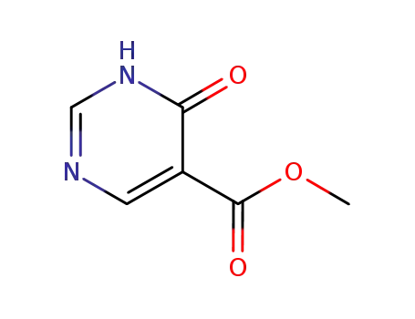 Molecular Structure of 4774-35-0 (4-HYDROXY-PYRIMIDINE-5-CARBOXYLIC ACID METHYL ESTER)
