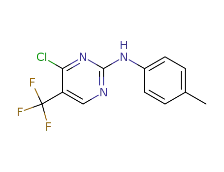 2-Pyrimidinamine, 4-chloro-N-(4-methylphenyl)-5-(trifluoromethyl)-