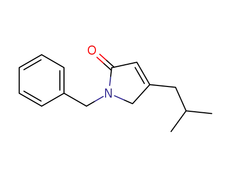 1-benzyl-4-isobutyl-1,5-dihydropyrrol-2-one