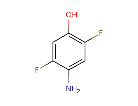 Molecular Structure of 120103-19-7 (4-AMINO-2,5-DIFLUOROPHENOL)