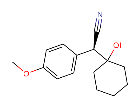 1-(Hydroxycyclohexyl)-(4-methoxyphenyl)acetonitrile