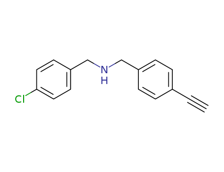 4-Chloro-N-[(4-ethynylphenyl)methyl]benzenemethanamine