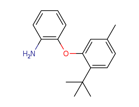 Benzenamine, 2-[2-(1,1-dimethylethyl)-5-methylphenoxy]-
