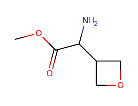Molecular Structure of 394653-40-8 ((+/-)-3-oxetanylglycine methyl ester)
