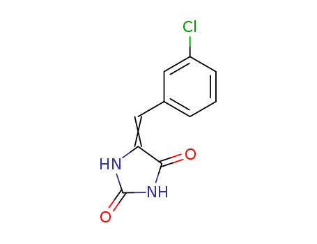 2,4-Imidazolidinedione, 5-[(3-chlorophenyl)methylene]-